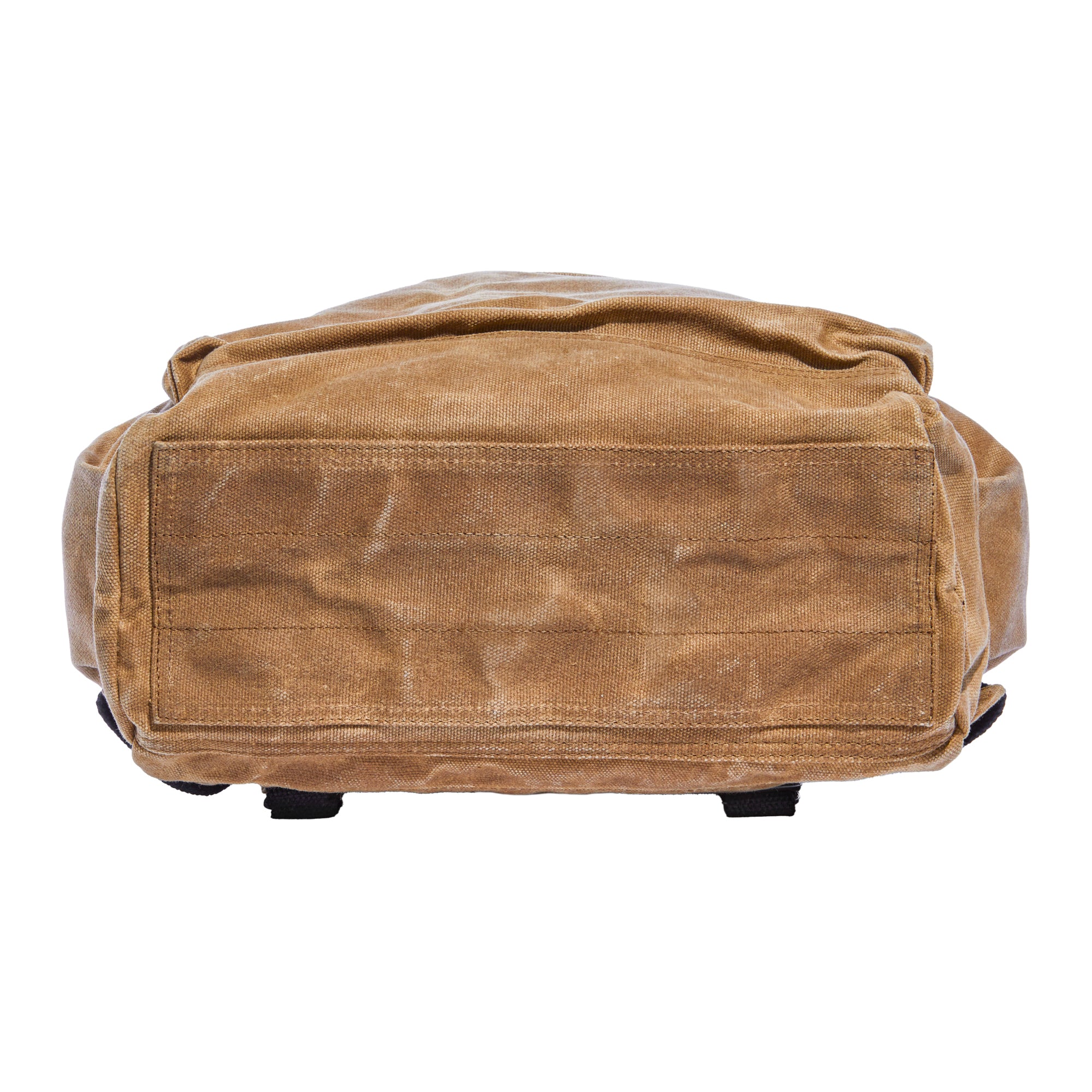 canvas backpack with leather bottom Waxed Canvas Backpack | Rugged and Timeless Design