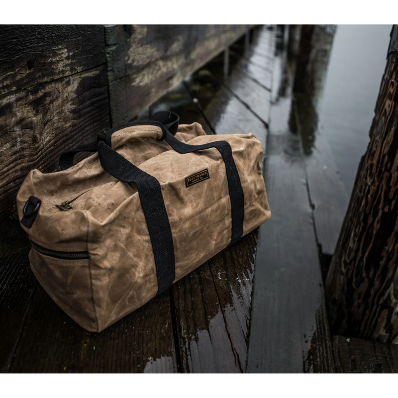 Readywares Waxed Canvas Duffel Bag (20", Tan)