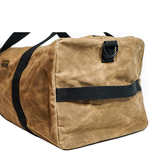 Waxed Canvas Travel Duffle Bag