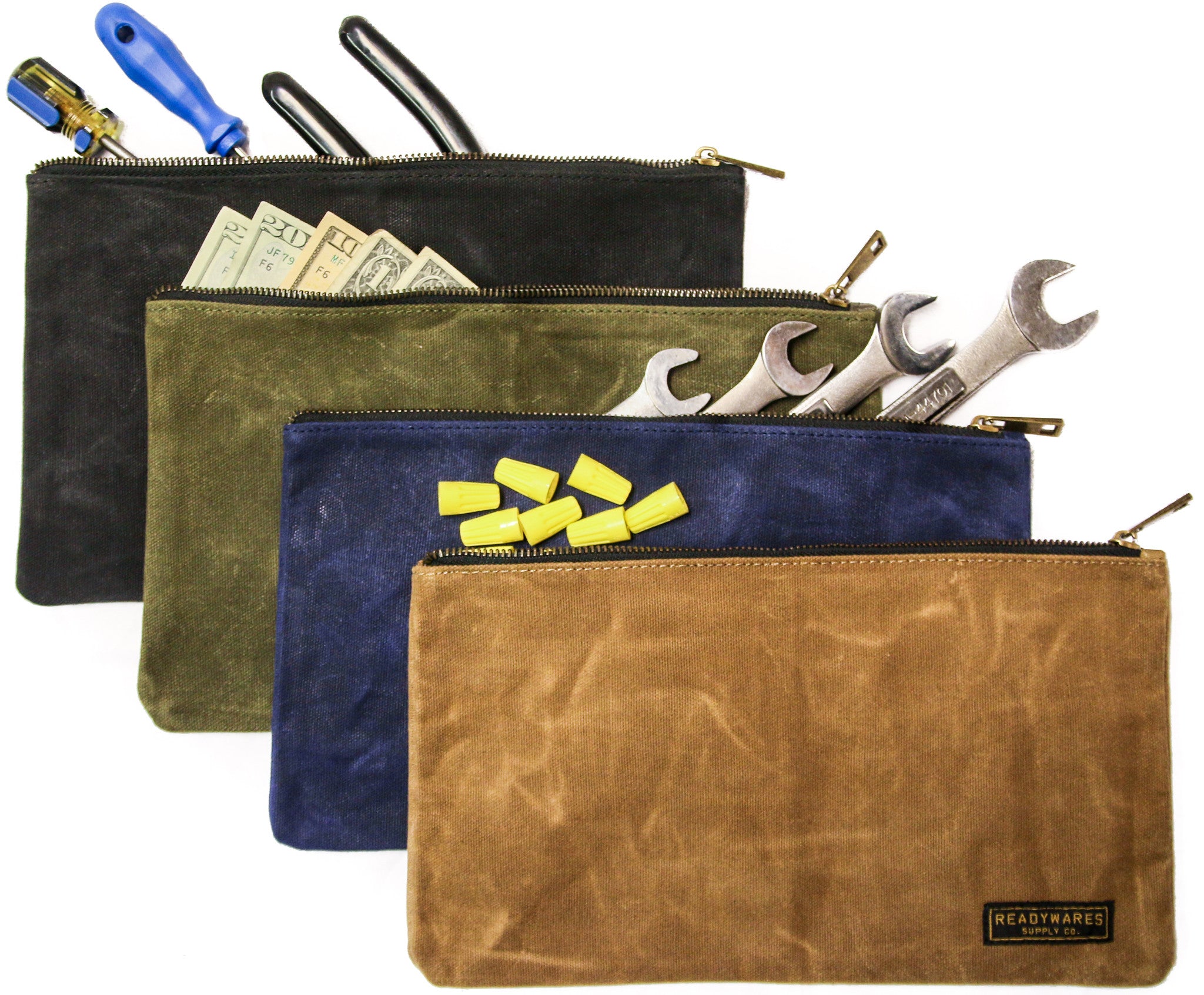 Zipper Tool Bags 4-Pack
